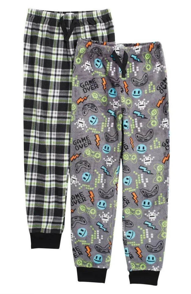 DREAM LIFE Big Boy's 18/20 玩家睡裤 2 件装全新带标签 — 第 1/1 张图片