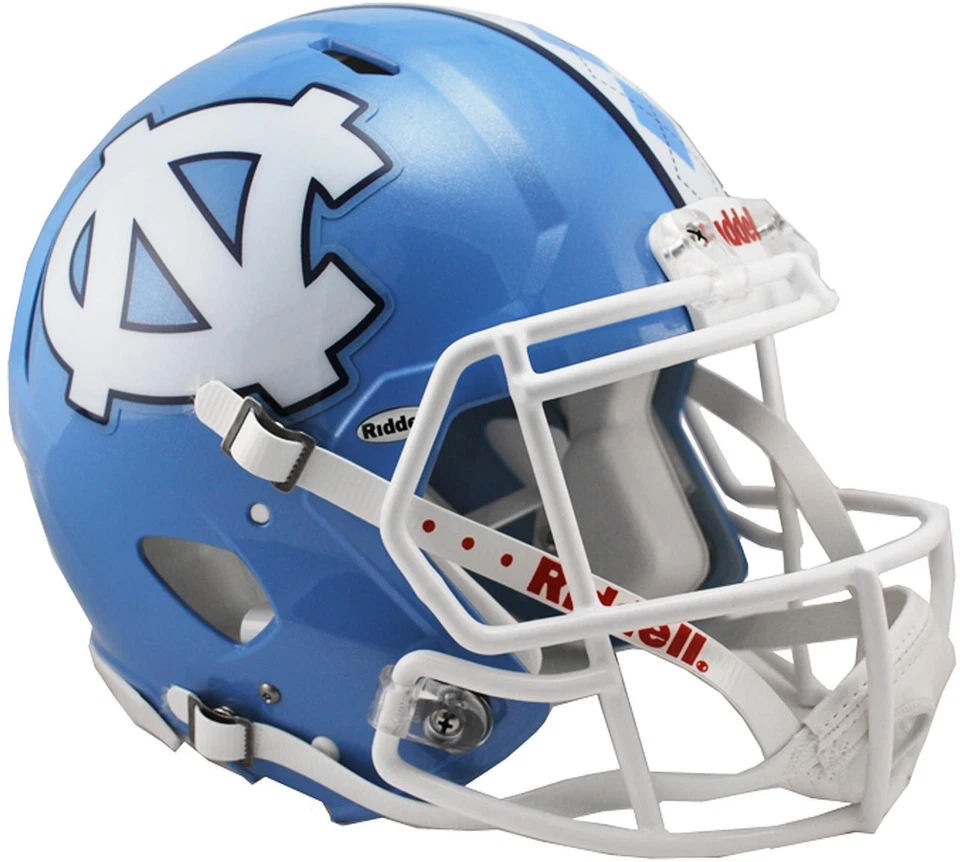 North Carolina Tar Heels Riddell Speed Authentic Helmet - Image 1 of 1