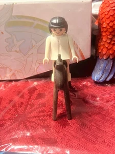 70er Jahre Playmobile Pferd und Reiter Set Westernpferde - Bild 1 von 1