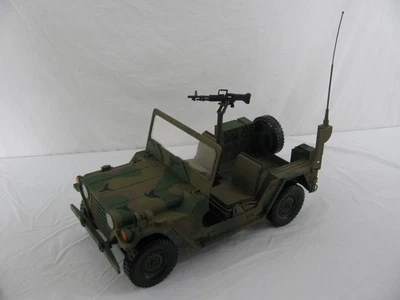 Jeep militar del ejército de EE. UU. 21ST CENTURY 1/6 Ultimate Soldier 12" Gi Joe con 50 Cal. Foto 1 de 4