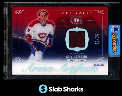 2018 ARTIFACTS #FR-GL GUY LAFLEUR ARENA MONTREAL FORUM REMNANTS RELIC /26 - Image 1 of 4