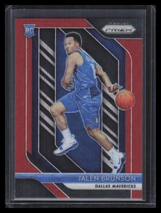 2018-19 Panini Prizm Prizms Ruby Wave Refractor 250 Jalen Brunson Rookie - Picture 1 of 2