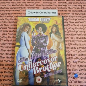 Undercover Brother DVD (2003) Neu & Versiegelt, RGN2, BBFC 12, Eddie Griffin, Chris - Bild 1 von 1