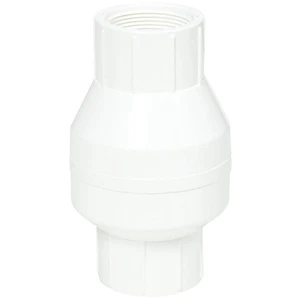 PVC 1-1/2 In. FIP x 1-1/2 In. FIP In-Line Check Valve 101-107 Pack of 6  Series - Picture 1 of 1