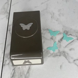 STAMPIN UP! BITTY BUTTERFLY Slim Lock Punch Retired B2 - Picture 1 of 4
