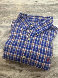 Polo Ralph Lauren Men’s XL Plaid Flannel Button Down Shirt Classic Fit EUC - Picture 1 of 10