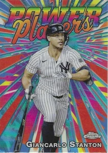 2025 Topps Chrome Baseball - Power Players - Giancarlo Stanton - #PP-13 Yankees - Picture 1 of 2