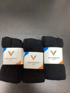 3 Paar Viasox Easystretch Diabetikersocken schwarz M/L Damen 10-13 Herren 9-12 " - Bild 1 von 3