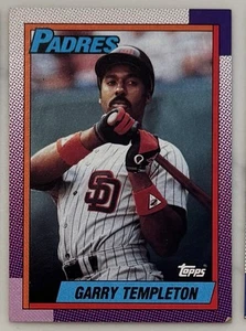 San Diego Padres 1990 Topps Baseball Collector Card Garry Templeton # 481 - Bild 1 von 2