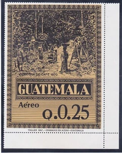 Guatemala C789 postfrisch OG Jumbo Ausgabe Kaffeeproduktion SCV 100,00 $ - Bild 1 von 1