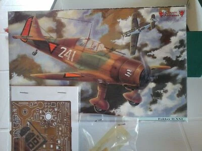 1/48 Classic Airframes FOKKER D.XXI #401 COLLECTION FIRST KIT EDUARD  +docu GIFT - Immagine 1 di 4