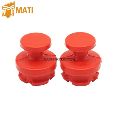 Drum Brake Adjusting Hole Plug 2PC for Honda TRX200 TRX250 TRX300 FourTrax Recon - Image 1 of 4