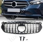 Front Grille Grill For Benz B-Class W247 B180 B200 B220 B250 2020-2023 Black
