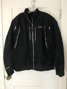 Klim Jacket Mens XLarge Black Gore-Tex Snowmobile Motorcycle Tomahawk Parka - Picture 1 of 11