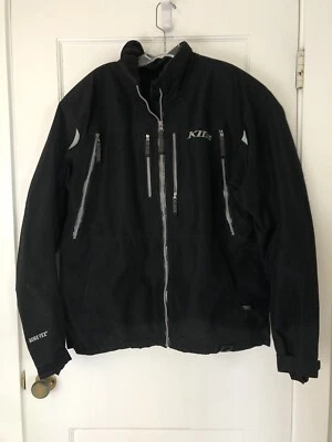 Chaqueta Klim Para Hombre XLarge Negra Gore-Tex Motocicleta Tomahawk Parka Foto 1 de 4