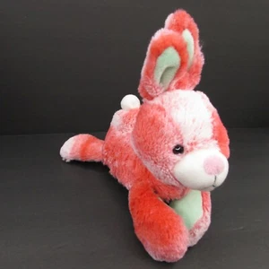 Animal Adventure Floppy Bunny Rabbit Pink Ombre 9" Plush - Picture 1 of 10