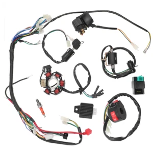 Komplettes Kabelbaum Set Elektrokabelbaum für 4-Takt 50cc 70cc 110c 125cc - Bild 1 von 12