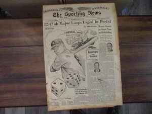 MICKEY MANTLE April 25, 1951 The Sporting News Page Cover (11 3/4 x 16) - Picture 1 of 9