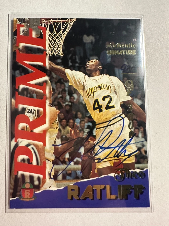 K113,254 - 1995 Signature Rookies Prime Auto #31 Theo Ratliff #/3000 - Image 1 of 1