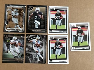Zamir White ONLY Rookie Lot - RC Lot Of 7 Cards Las Vegas Raiders 🔥 - Picture 1 of 3