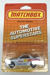 Matchbox #9 MB9 TOYOTA MR2 Pace Car - Macau - TRD - NEW SEALED - Picture 1 of 4