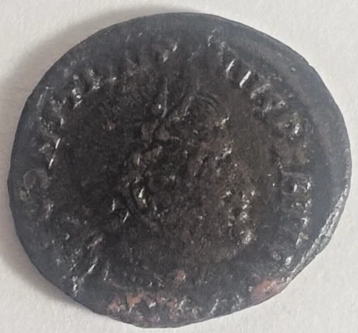 Constantine I 306-337 AE3/4, Sol Standing Left Raising Hand And Holding Globe - Image 1 of 2