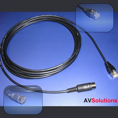 AV SOLUTIONS B&O Lautsprecherkabel RJ45 auf 8-Pin PowerLink BeoLab für Bang & Olufsen HQ Mk3 - 1 m