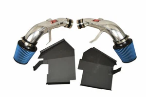 Injen Polished Dual Short Ram Intake w/ MR Tech for 14 Infiniti Q50 3.7L V6 - Imagen 1 de 4