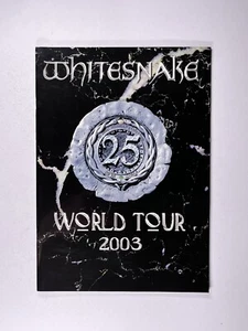 Whitesnake Deep Purple Programm 25 Year Anniversary Official World Tour 2003 - Bild 1 von 13