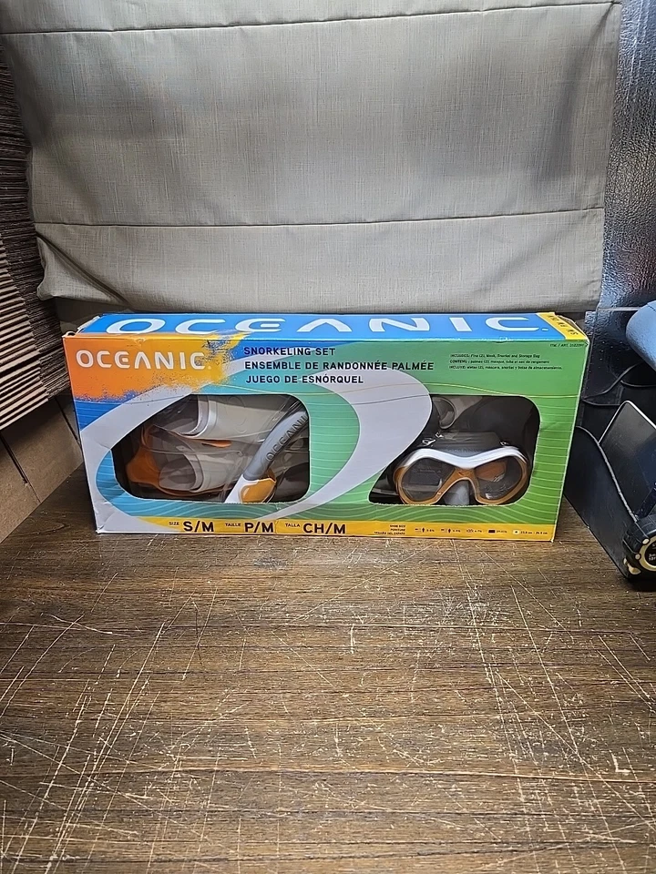Oceanic Adult Snorkeling Set Size L/XL M65A