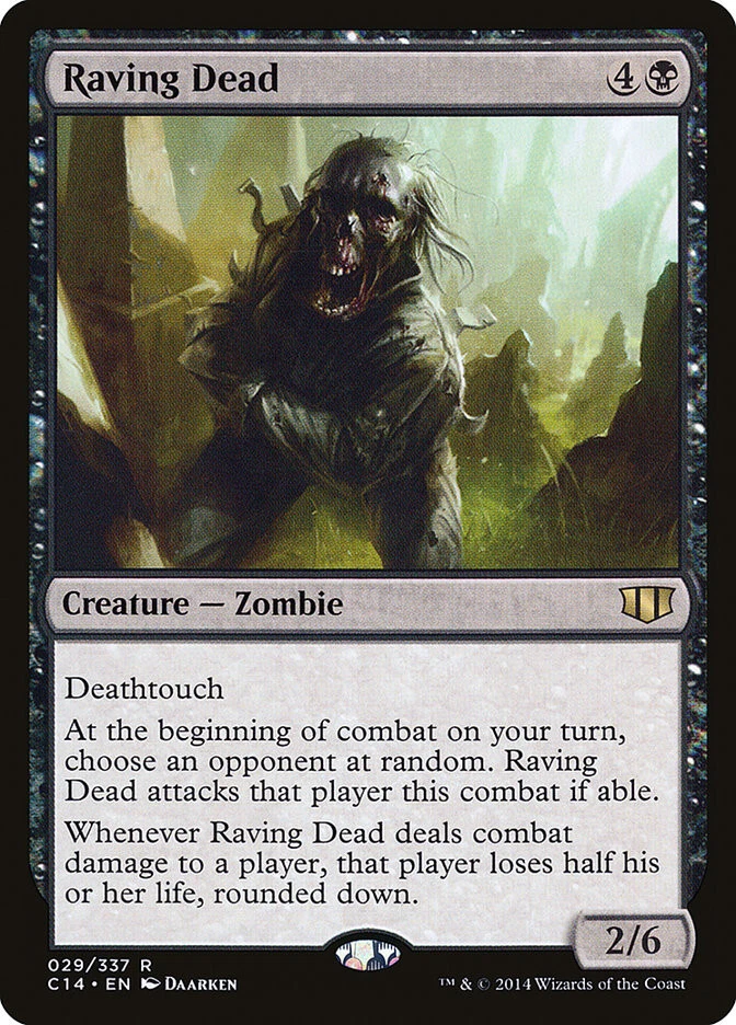 MTG Raving Dead  - Commander 2014 #29 - Image 1 of 1