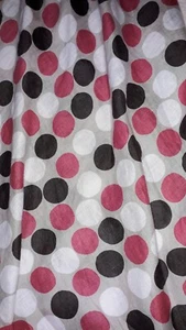 NEW-HOBBS Beige Pink Cream Brown 100% Linen Polka Dot Midi Skirt - Size 12 EU 40 - Picture 1 of 5