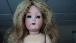 Antike Biskuitkopf Puppe, Heubach Koppelsdorf, Germany um 1900 - Bild 1 von 5
