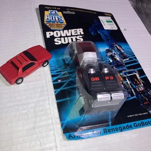 VTG BANDAI 1984 GOBOTS POWER SUIT & SPARKY 50 FIERO MRT-43 ACTION FIGURE PONTIAC - Picture 1 of 23