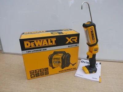 DeWalt DCC018 18V XR Cordless Tyre Inflator + DCL050 18V area led Worklight - Image 1 of 4