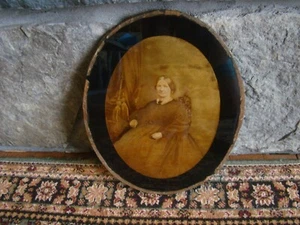 Antique 1800's? Lady Portrait Photo Daguerreotype? Ambrotype? Tintype? in Glass - Picture 1 of 6