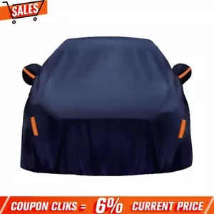 Full Car Cover Waterproof All Weather Protection Anti-UV Rain Snow Anti Scratch - Picture 1 of 18