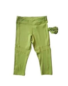 Ideology Lime Green 7/8 Length Leggings For Toddler Girls Size 4t - Picture 1 of 1