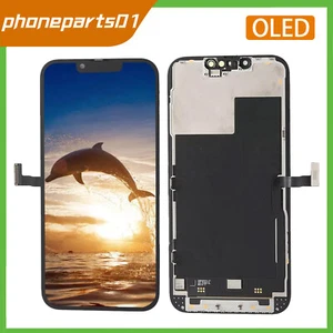 Soft OLED For iPhone 13 Pro 6.1 LCD Display Touch Screen Digitizer Replacement - Picture 1 of 8