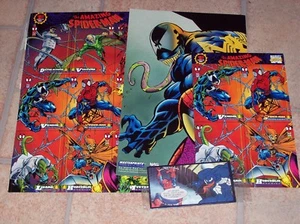 Spider-Man Trading Card Promo Sheet Lot - Bild 1 von 1