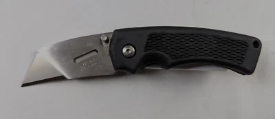 Cuchillo utilitario plegable Gerber Industrial Edge TacHide Clip, negro, resistente-NUEVO Foto 1 de 4