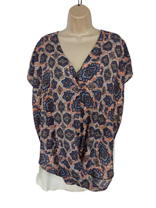 BNWT WOMENS NEXT SLEEVELESS BUTTON UP TOP T-SHIRT BLOUSE SUMMER PLUS SIZE UK 18 - Picture 1 of 5