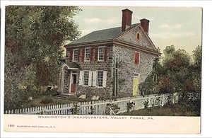 Washington's Headquarters Valley Forge PA Postcard Pennsylvania Undivided Back  - Picture 1 of 2