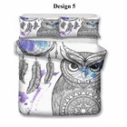 Novelty Gift Owl Adult Kids Bedding Duvet Quilt Cover Set Single Double Queen