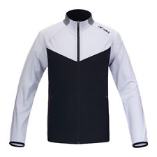 YONEX 23FW Men's Badminton Woven Jacket Apparel Sportswear Black NWT 233WU001M