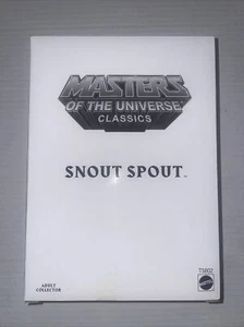 MOTUC CLASSICS 2011 MATTEL 6” SNOUT SPOUT SHE RA PRINCESS OF POWER FIGURE SEALED - Picture 1 of 3