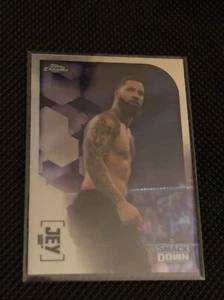 Topps Chrome Jey Uso WWE Refractor 2020 - Imagen 1 de 2