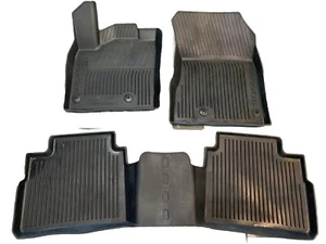 OEM 2021-2024 Nissan Rogue Black All Season Floor Liners T99E4-6RR0A Rubber Mat - Picture 1 of 10