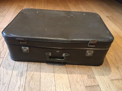 Vintage 1960/70s Python Suitcase - Image 1 of 4