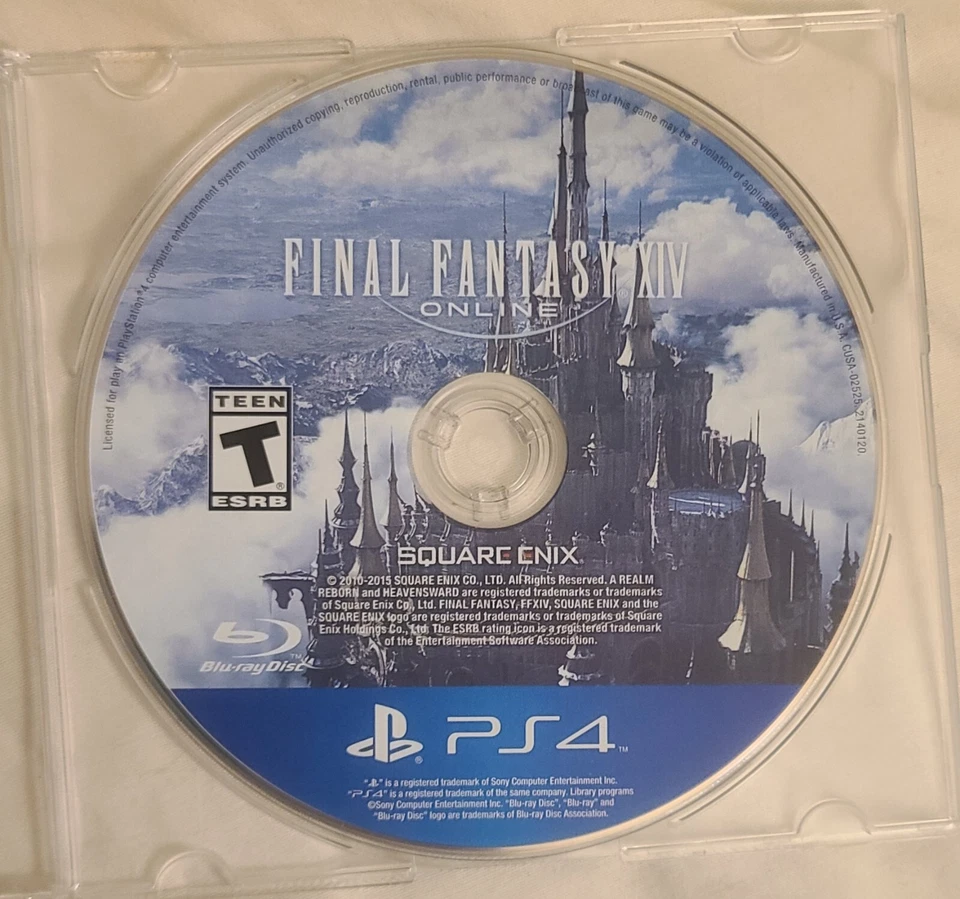 Final Fantasy XIV Ps4 (Just The Disc) - Image 1 of 1